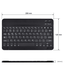 5 thumbnail image for Futrola za tablet Uni 7 in sa Bluetooth tastaturom crna