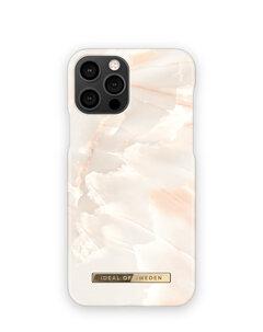 0 thumbnail image for IDEAL OF SWEDEN Maska za iPhone 12/12 Pro Rose Pearl Marble roze