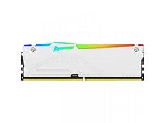 Slike KINGSTON RAM memorija DIMM DDR5, 16GB, 5.600MHz, FURY Beast White RGB XMP (KF556C40BWA-16)