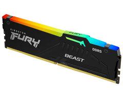 1 thumbnail image for KINGSTON RAM Memorija Fury Beast DIMM DDR5 16GB 6000MT/s KF560C36BBEA-16 RGB EXPO