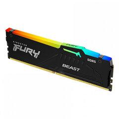 1 thumbnail image for KINGSTON RAM Memorija Fury Beast DIMM DDR5 32GB 5200MT/s KF552C40BBA-32 RGB