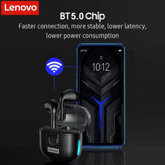 3 thumbnail image for LENOVO Bluetooth slušalice LivePods LP12 crne