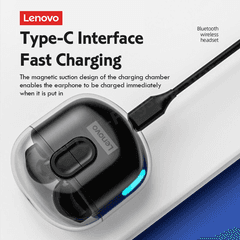 4 thumbnail image for LENOVO Bluetooth slušalice LivePods LP12 crne