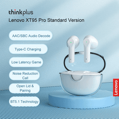 6 thumbnail image for LENOVO Bluetooth slušalice thinkplus Earbuds XT95 Pro bele