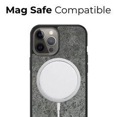 1 thumbnail image for MMORE Organska zaštitna maska za telefon iPhone 14 Pro Max, Planinski kamen, Sivi