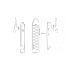 5 thumbnail image for REMAX Bluetooth headset (slušalica) RB-T9 crni