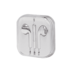 1 thumbnail image for Slušalice za iPhone metalik srebrne 3,5mm