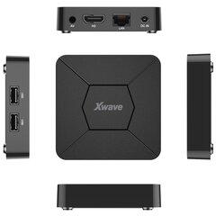 1 thumbnail image for XWAVE Smart TV Box Q5 QuadCore/Allwiner IK316/4K/Android10/2GB/16GB/HDMi/RJ45/Wireless/2xUSB/AV 3.5mm crni