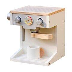 1 thumbnail image for KINDER HOME Dečija drvena espreso mašina za kafu sa šoljicom belo-siva