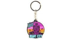 0 thumbnail image for JINX Privezak za ključeve Cyberpunk 2077 Visit Night City PVC