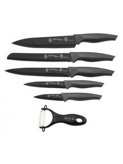 COLOSSUS LINE Set keramičkih noževa 5/1 CL-37 crni