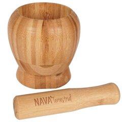 1 thumbnail image for NAVA Avan i tučak za začine od bambusa 8cm bež