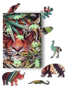 1 thumbnail image for Wood magic Tigar u džungli Slagalica od drveta, 152 delova