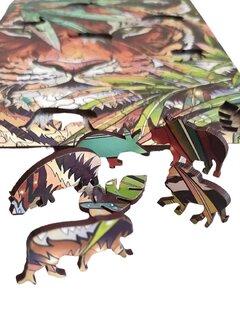 4 thumbnail image for Wood magic Tigar u džungli Slagalica od drveta, 152 delova