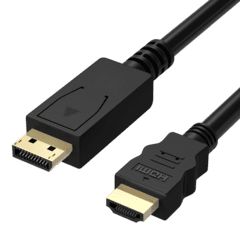 0 thumbnail image for FAST ASIA Kabl DisplayPort (M) - HDMI (M) 1.8m crni