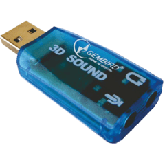 0 thumbnail image for GEMBIRD Zvučna karta USB 5.1 3D zamenjuje audio kontrolor u PC (SC-USB-01)