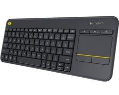 0 thumbnail image for Logitech K400 Plus Touch Bežična tastatura, YU, AA, Crna
