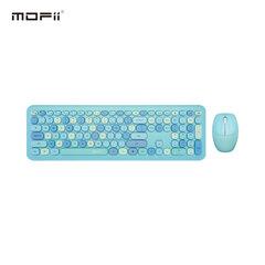 0 thumbnail image for MOFII WL RETRO set tastatura i miš u PLAVOJ boji