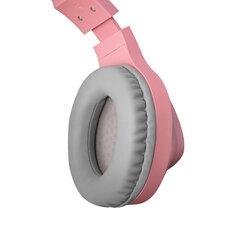 5 thumbnail image for RAMPAGE Gejmerske slušalice sa mikrofonom M7 MONCHER RGB Led USB 7.1 roze
