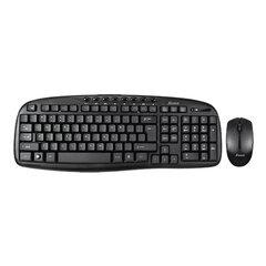 Slike XWAVE Tastatura+Miš Wireless set multimedijalni bez osvetljenja BK 02 crni