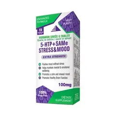 0 thumbnail image for AMN Serotonin kapsule 5-HTP+SAMe Stress&Mood 15 kapsula