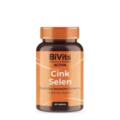 0 thumbnail image for BiVits ACTIVA vitamins&minerals Cink Selen