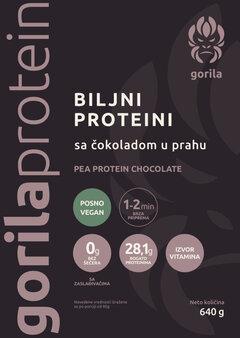 1 thumbnail image for GORILA PROTEIN Biljni protein čokolada 640g