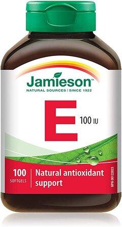 0 thumbnail image for JAMIESON Vitamin E kapsule 100x100IU
