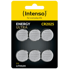 1 thumbnail image for (INTENSO) Baterija litijumska CR2025 3V dugmasta 6 komada