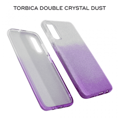 Slike Maska Double Crystal Dust za Huawei P40 Lite E plavo srebrna