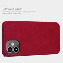 Slike Maska Nillkin Qin za iPhone 12 Mini 5.4 crvena
