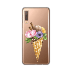 Slike Maska Silikonska Print Skin za Samsung A750FN Galaxy A7 2018 Watercolor Ice Cream