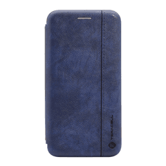 Slike Maska Teracell Leather za Samsung G985F Galaxy S20 Plus plava