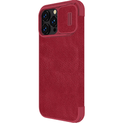 2 thumbnail image for NILLKIN Futrola za iPhone 14 Pro Max 6.7 Qin Pro Leather crvena
