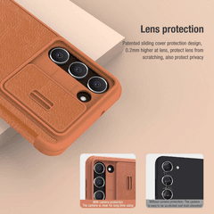7 thumbnail image for NILLKIN Futrola za Samsung S908B Galaxy S22 Ultra 5G Qin Pro Leather crna