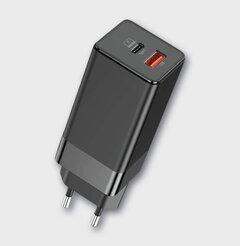 Slike WEWO Punjač PD+USB QC 65W/3A crni
