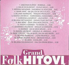 4 thumbnail image for GRUPA IZVOĐAČA - Grand Folk Hitovi