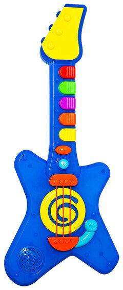 INFUNBEBE Igračka Gitara sa svetlom i zvukom plava