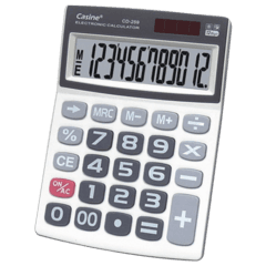 0 thumbnail image for CASINE Kalkulator sa 12 mesta CD-259 sivo-beli