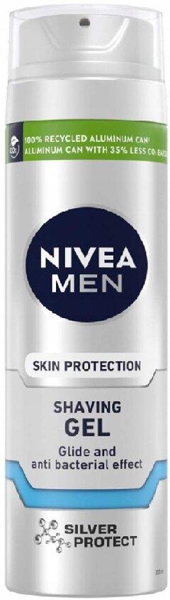 0 thumbnail image for NIVEA MEN Gel za brijanje Silver Protect 200ml