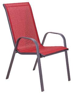 COMO Baštenska stolica crvena