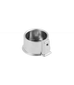 Slike GTV Rozeta za glax premium garderobni profil srebrna