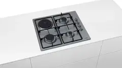 4 thumbnail image for Bosch Serija 2 Ugradna ploča za kuvanje, Kombinovana, Srebrna