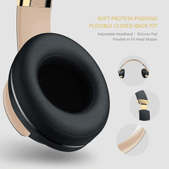 2 thumbnail image for DOQAUS VOUGE 5 Bluetooth slušalice zlatne