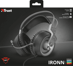 Slike Trust GXT 430 Ironn Slušalice sa mikrofonom Trake preko glave 3,5 mm konektor Crno