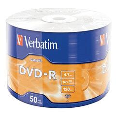 1 thumbnail image for VERBATIM DVD-R 16x 50/1