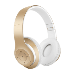 XWAVE Bluetooth Slušalice MX350 FM microSD zlatne