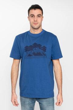 RUSH Muška majica MOUNTAIN plava