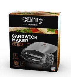 6 thumbnail image for Camry CR 3023 toster za sendviče 1500 W Crno, Sivo