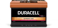 0 thumbnail image for DURACELL Akumulator EXTREME AGM 12v, 70Ah, D+, 720A, 278*175*190, sa gelom